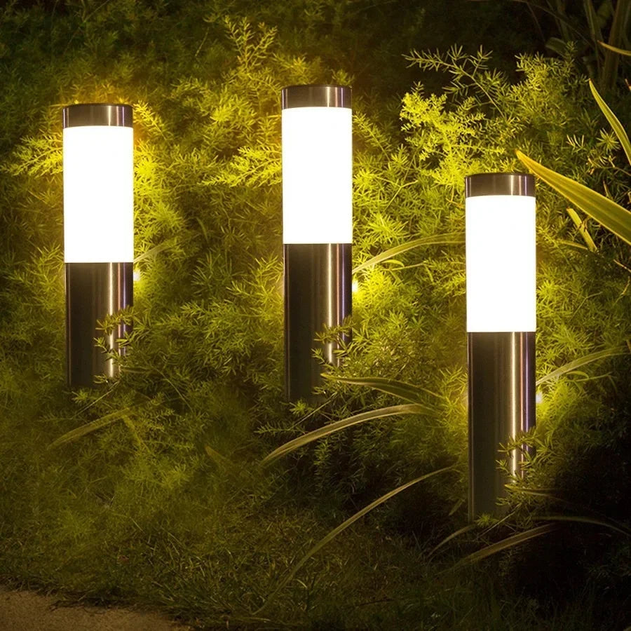 Stainless Steel Solar LED Pathway Lights