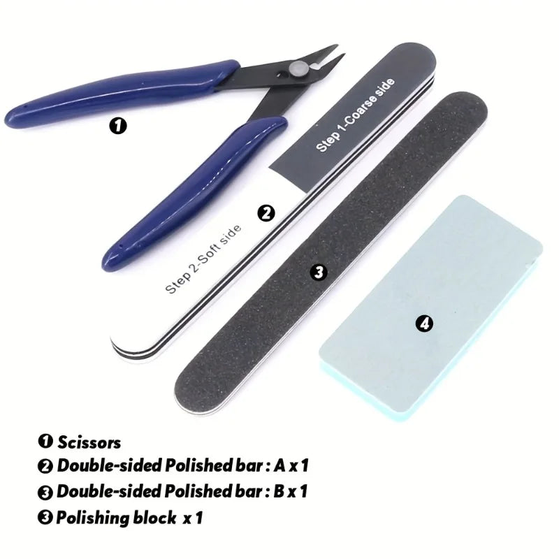 Beginner Hobby Model Tool Kit with Storage Case