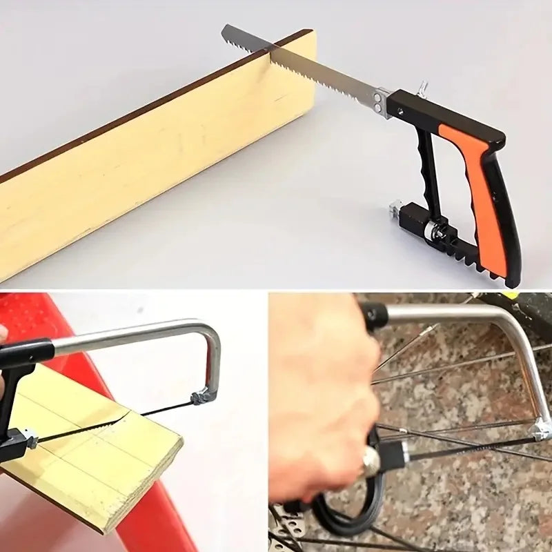 8-in-1 Multi-Purpose Hand Saw Kit for Wood & Metal
