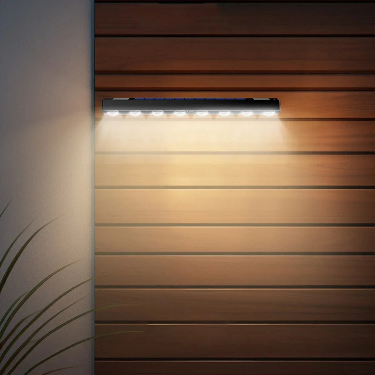 Waterproof LED Solar Fence & Stair Lights