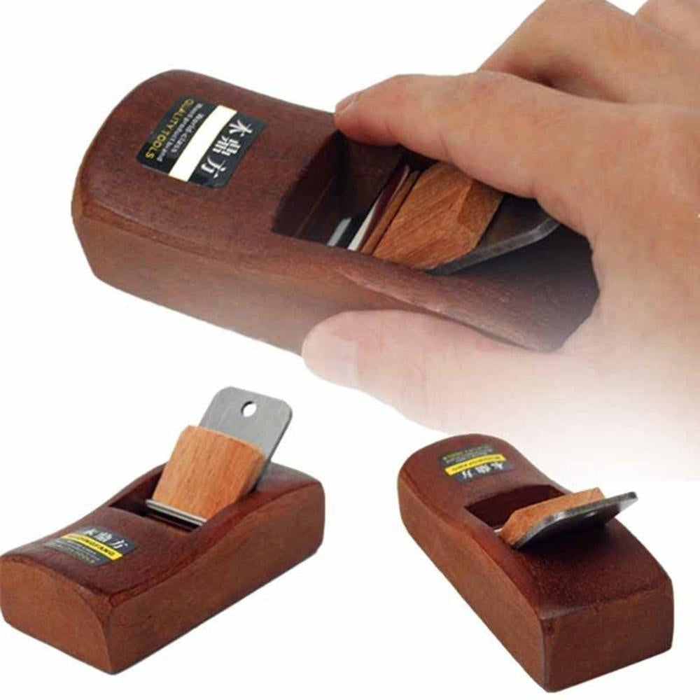 Inch Mini Wooden Block Plane with Carbon Steel Blade