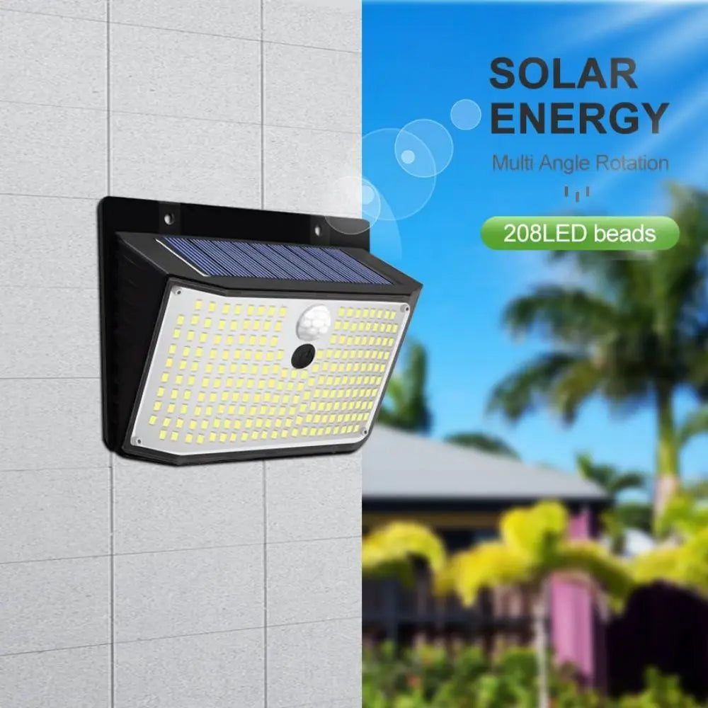 Wireless Solar Motion Sensor Security Lights