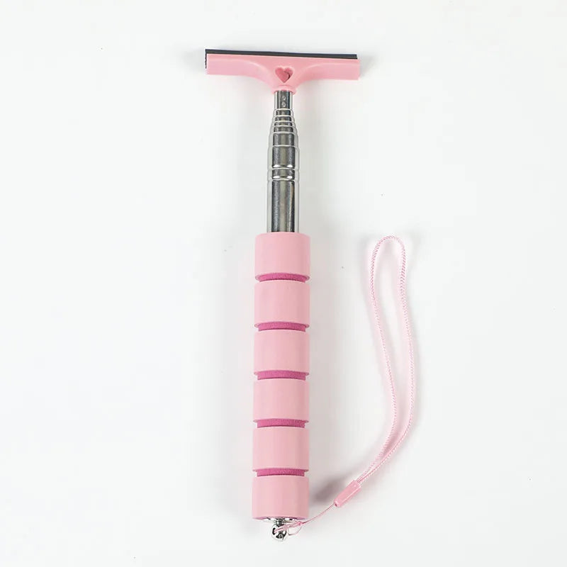 Telescopic Car Rearview Mirror Wiper & Glass Squeegee