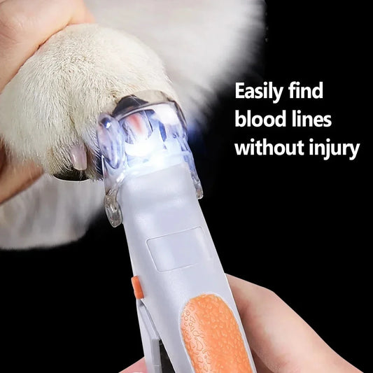 Professional LED Pet Nail Clippers & Claw Trimmer