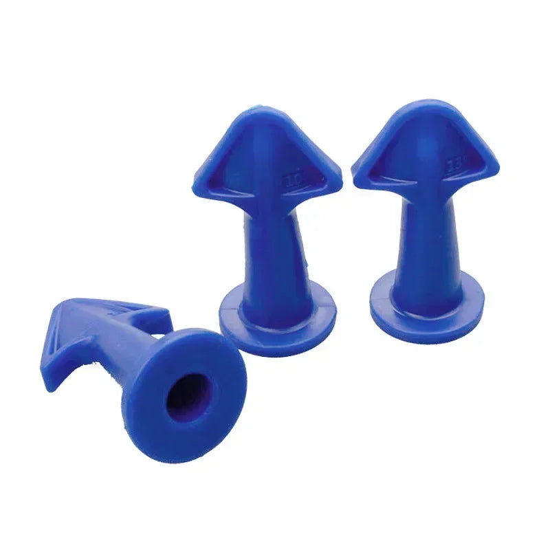 3-Piece Silicone Caulking Nozzle & Scraper Kit