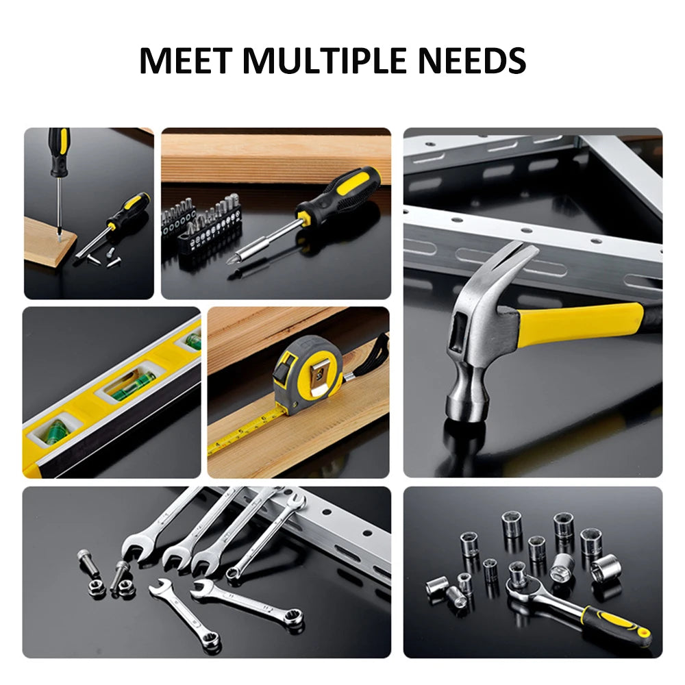108-Piece Auto & Home Repair Tool Kit with Storage Case