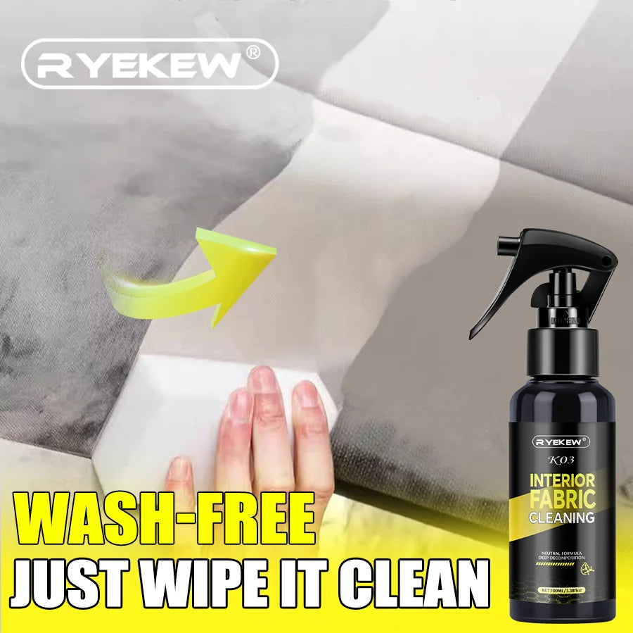 Multipurpose Waterless Car Interior Cleaner Spray
