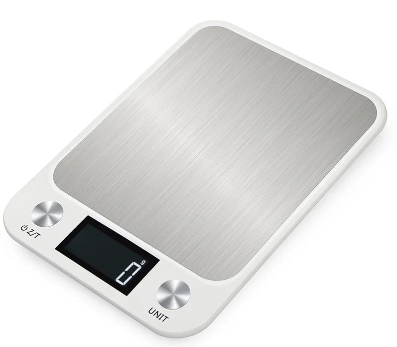 15kg Digital Kitchen Scale & Food Balance (Stainless Steel)