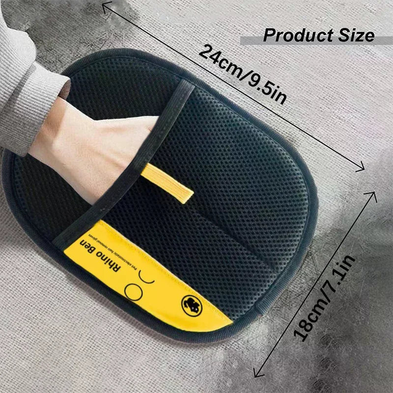 Upgraded Electrostatic Pet Hair Removal & Grooming Glove