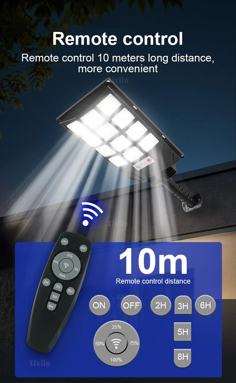 Commercial 8000W Solar Street Light with Remote