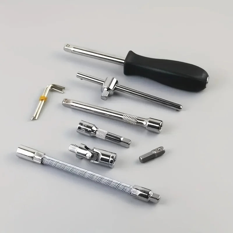 46-Piece Auto & Home Repair Tool Kit with Case
