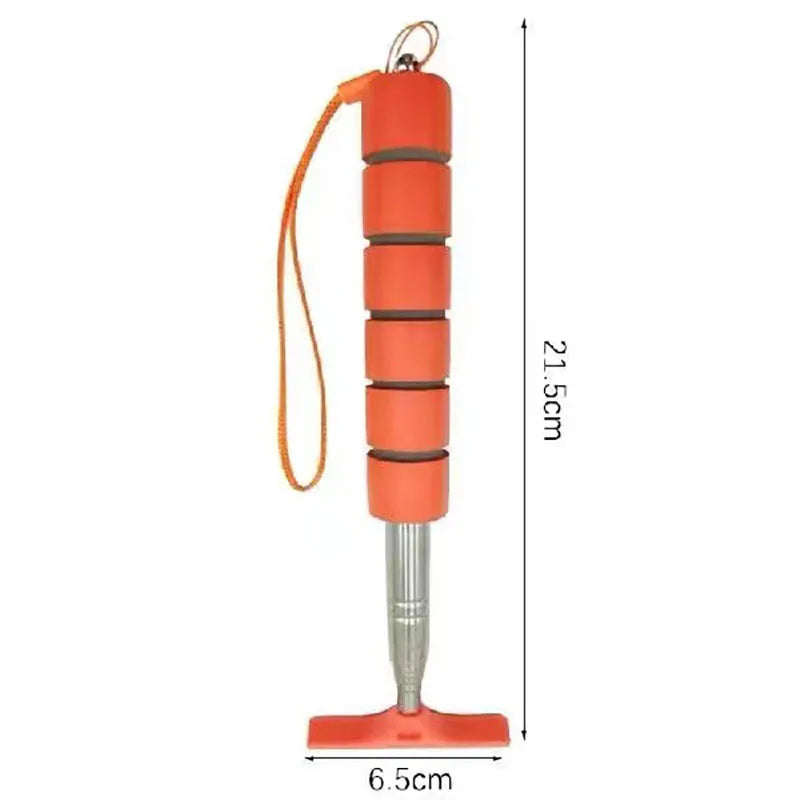 Telescopic Car Rearview Mirror Wiper & Glass Squeegee