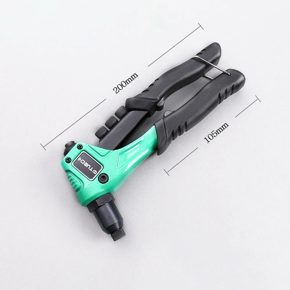 Professional Hand Rivet Nut Gun Kit with 50-Piece Assortment