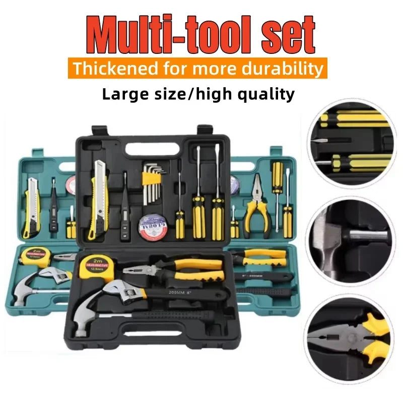 13-Piece Car and Home Tool Kit with Storage Case