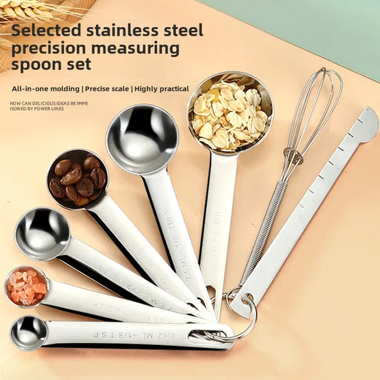 Premium Stainless Steel Measuring Spoon Set