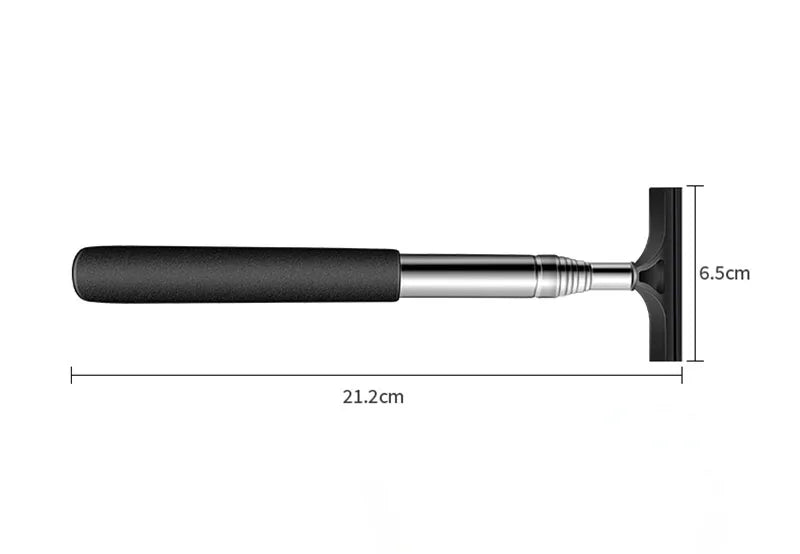 Telescopic Car Rearview Mirror Wiper & Glass Squeegee