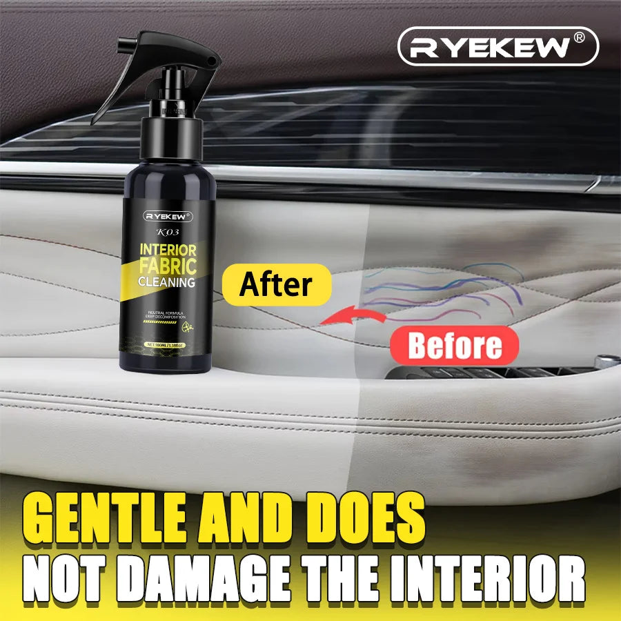 Multipurpose Waterless Car Interior Cleaner Spray