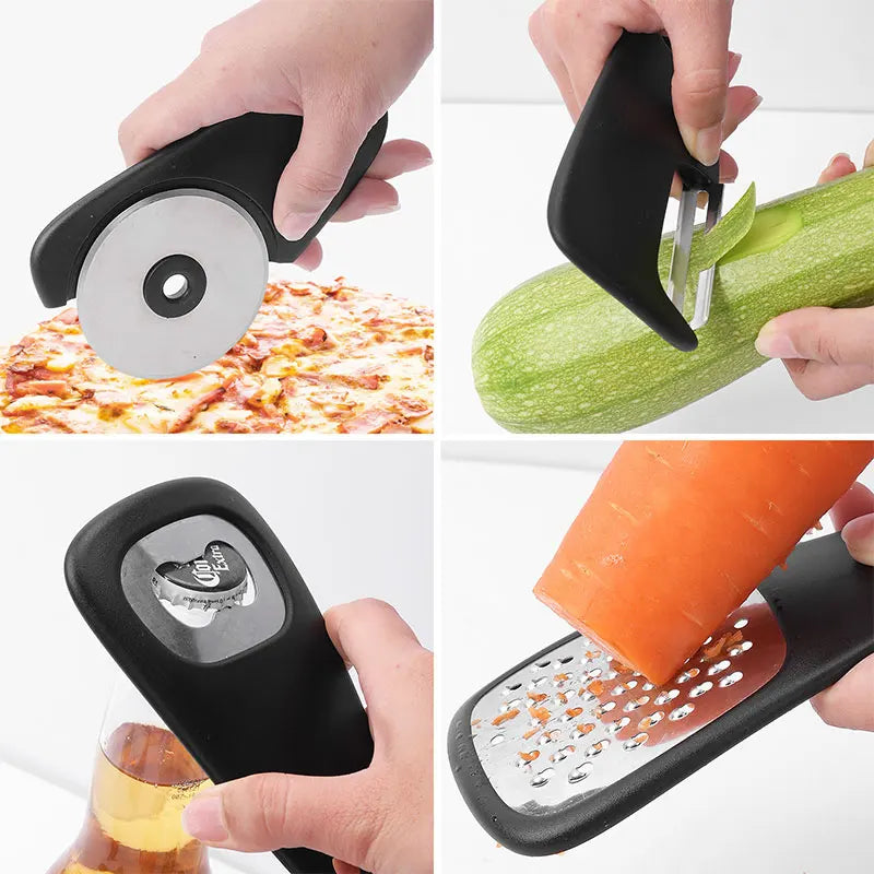 Premium Stackable 6-Piece Kitchen Gadget Set