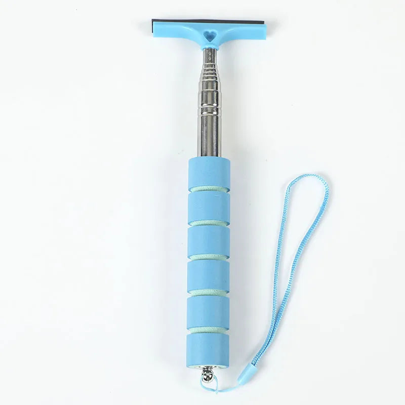 Telescopic Car Rearview Mirror Wiper & Glass Squeegee