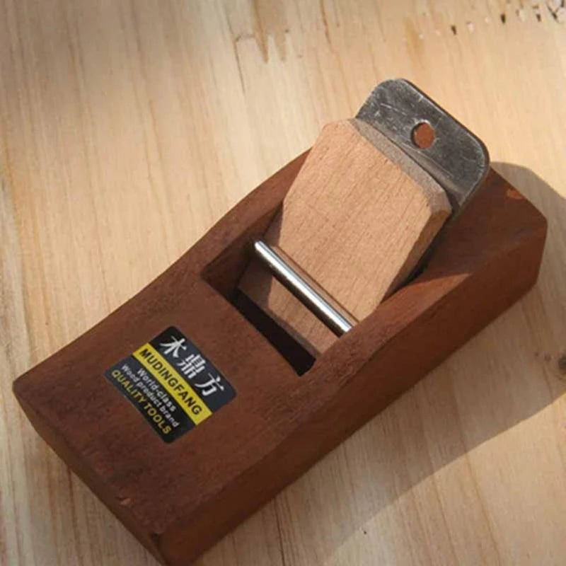 Inch Mini Wooden Block Plane with Carbon Steel Blade