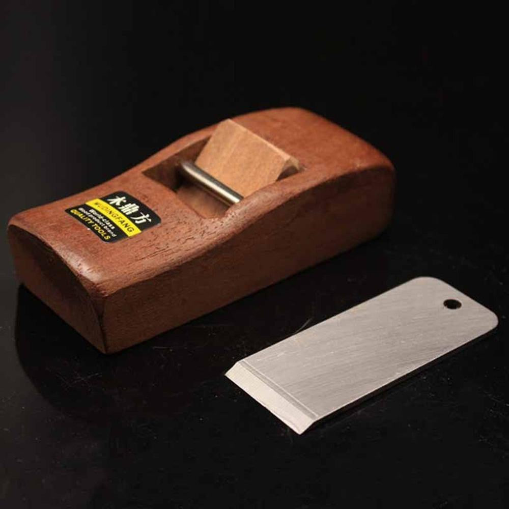 Inch Mini Wooden Block Plane with Carbon Steel Blade