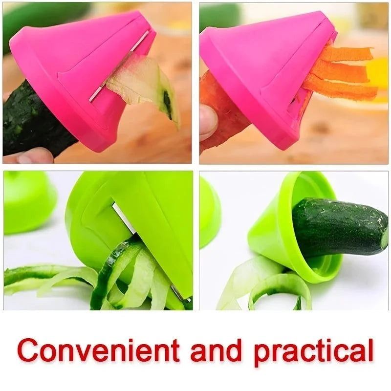 Premium Compact Manual Vegetable Spiralizer & Grater
