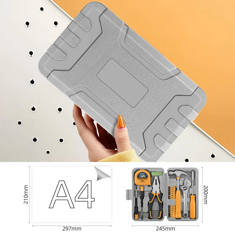 20-Piece Compact Household Tool Kit with Storage Case