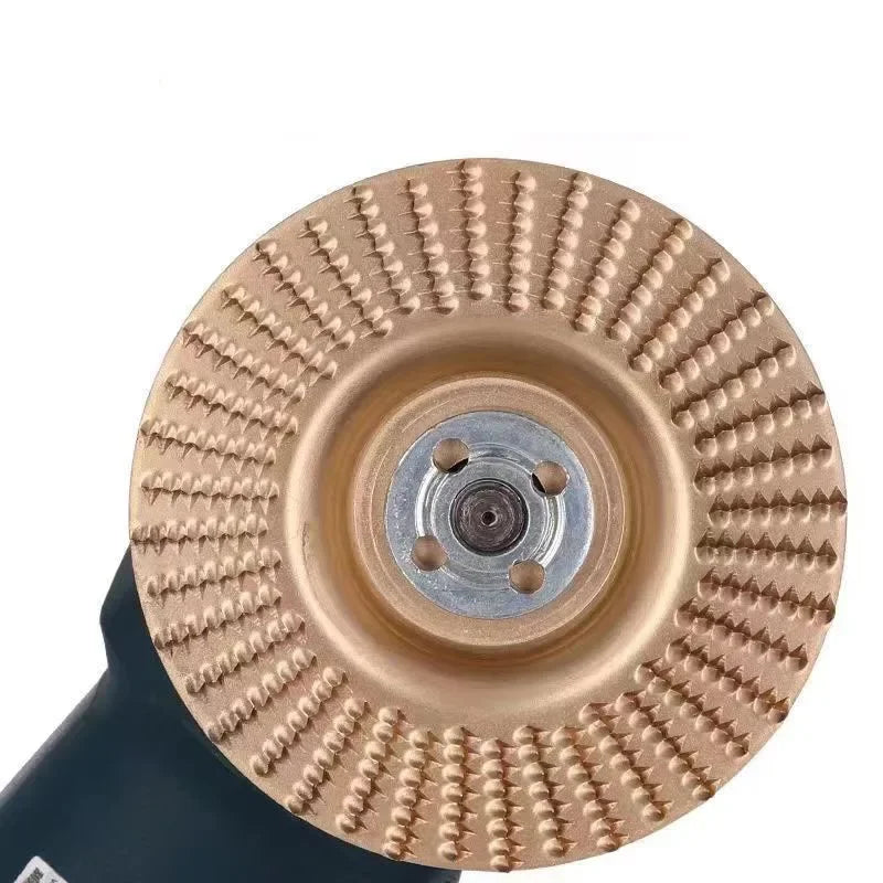 3-Piece Angle Grinder Wood Carving & Shaping Disc Set
