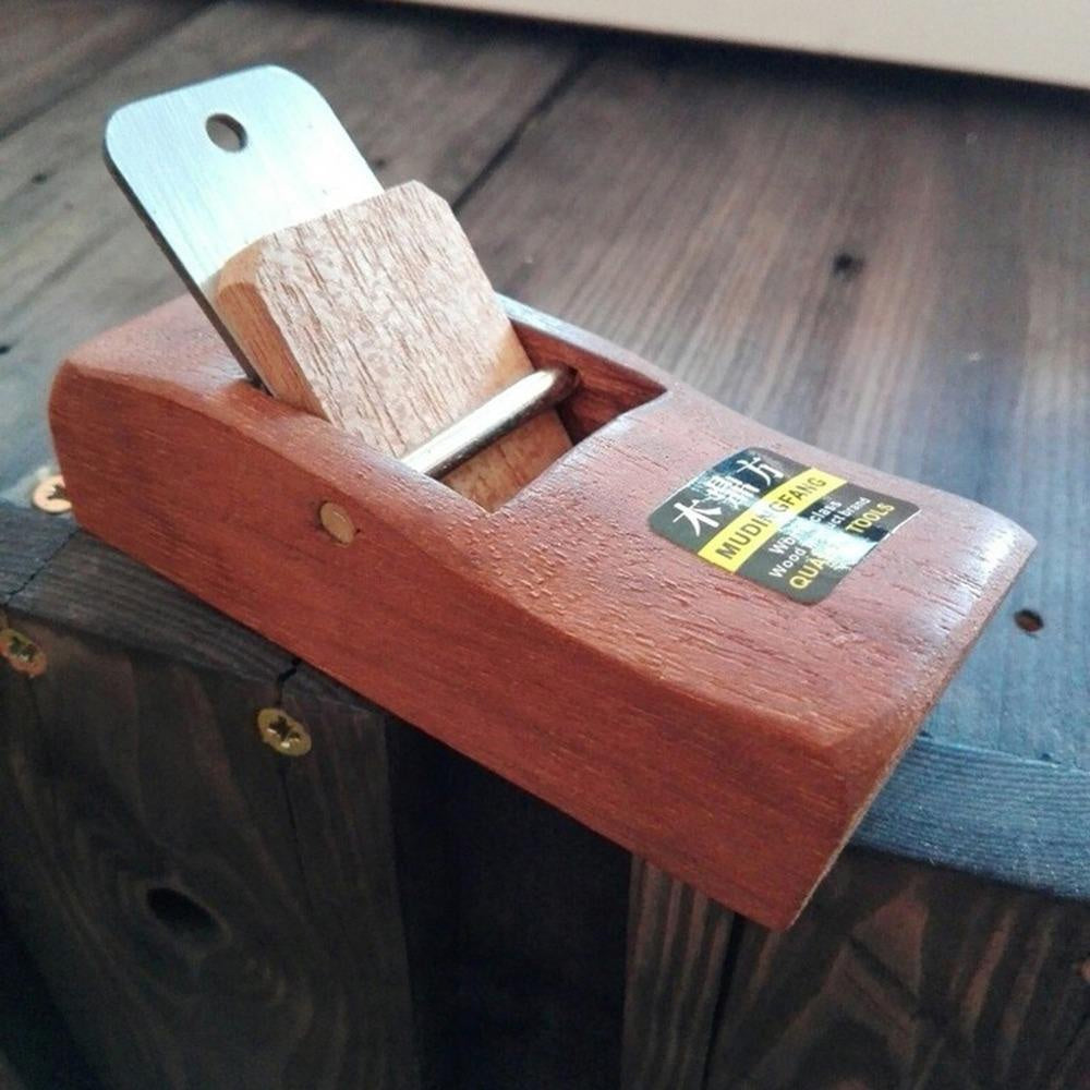 Inch Mini Wooden Block Plane with Carbon Steel Blade