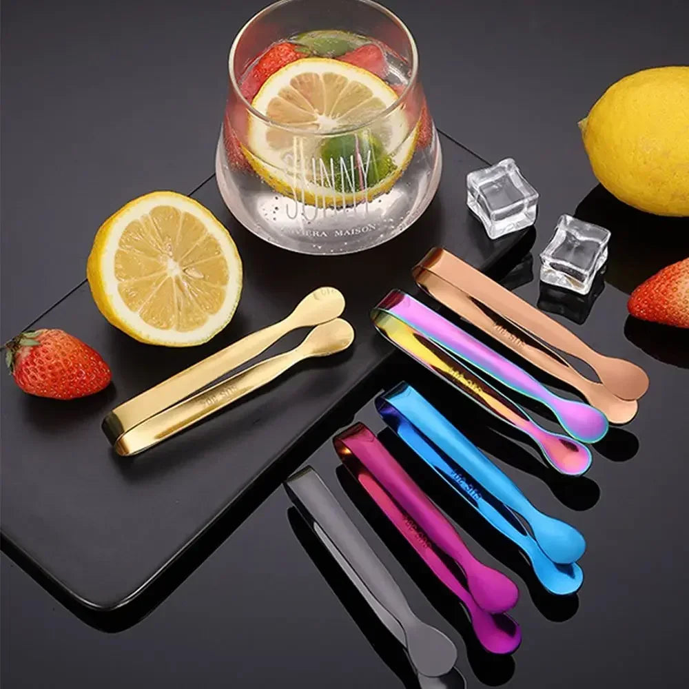 Premium Mini Stainless Steel Serving Tongs