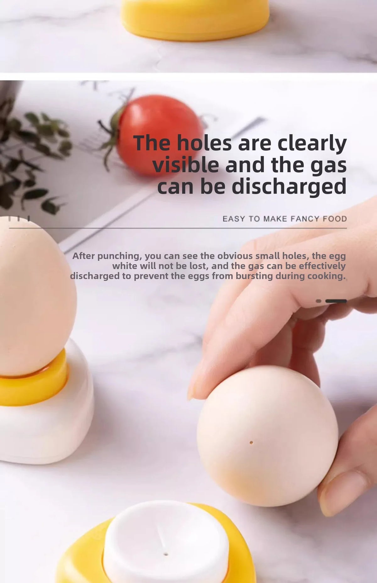 Premium Egg Piercer & Hole Punch Tool