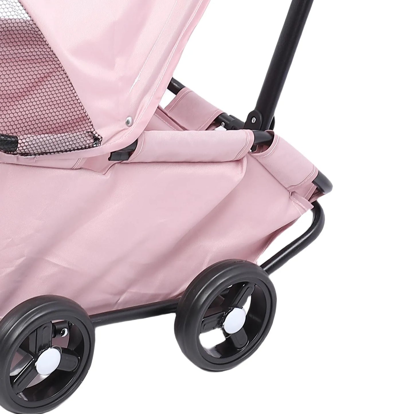 Premium Foldable 4-Wheel Pet Stroller with Canopy