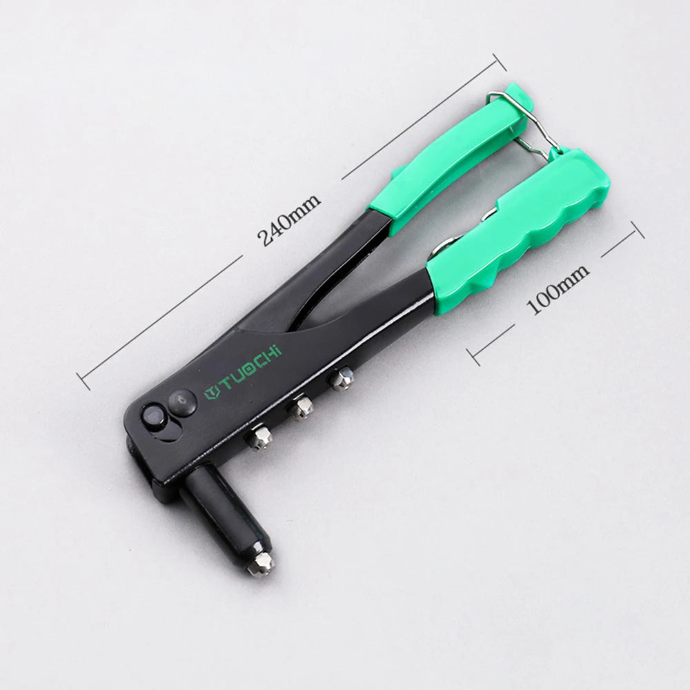 Professional Hand Rivet Nut Gun Kit with 50-Piece Assortment