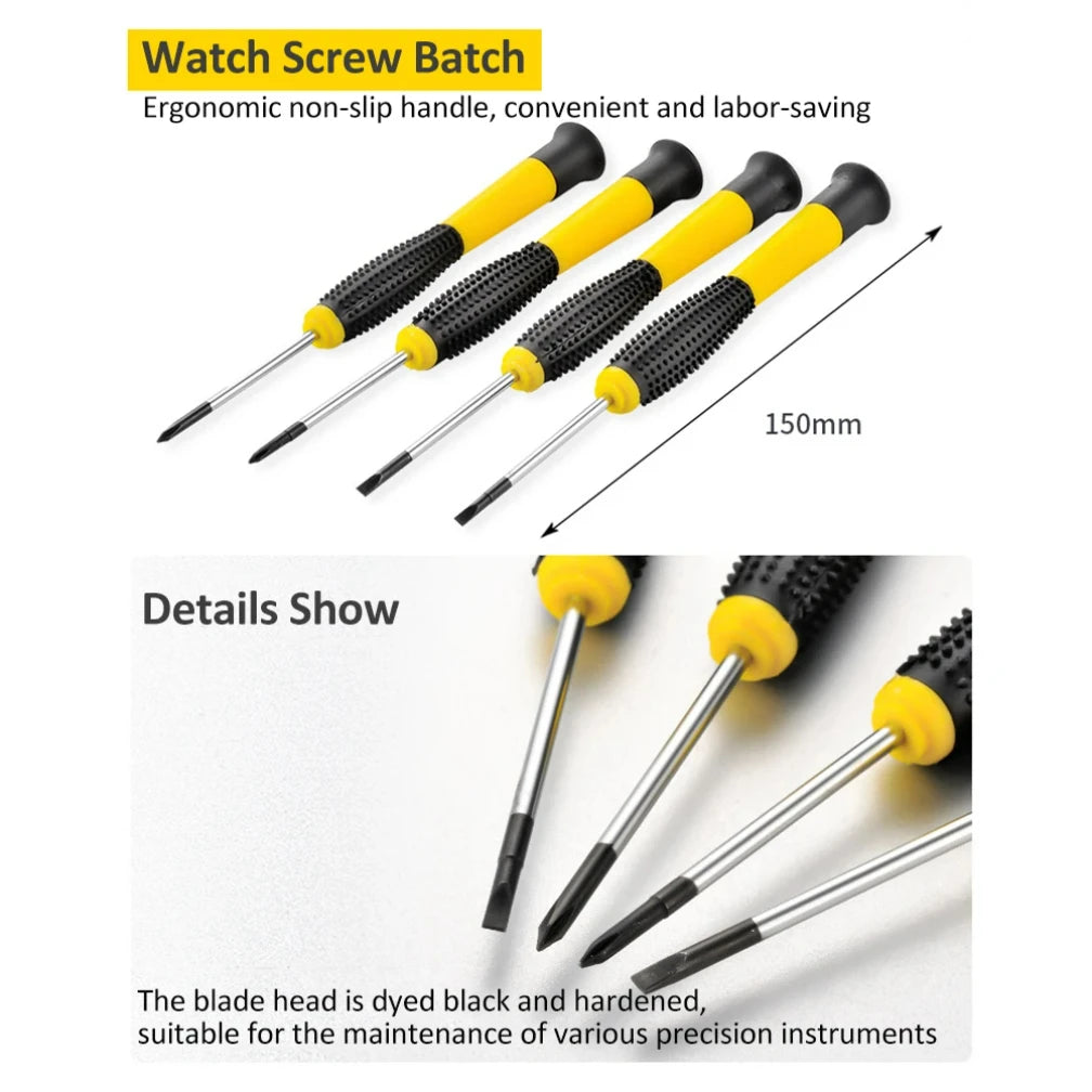 108-Piece Auto & Home Repair Tool Kit with Storage Case