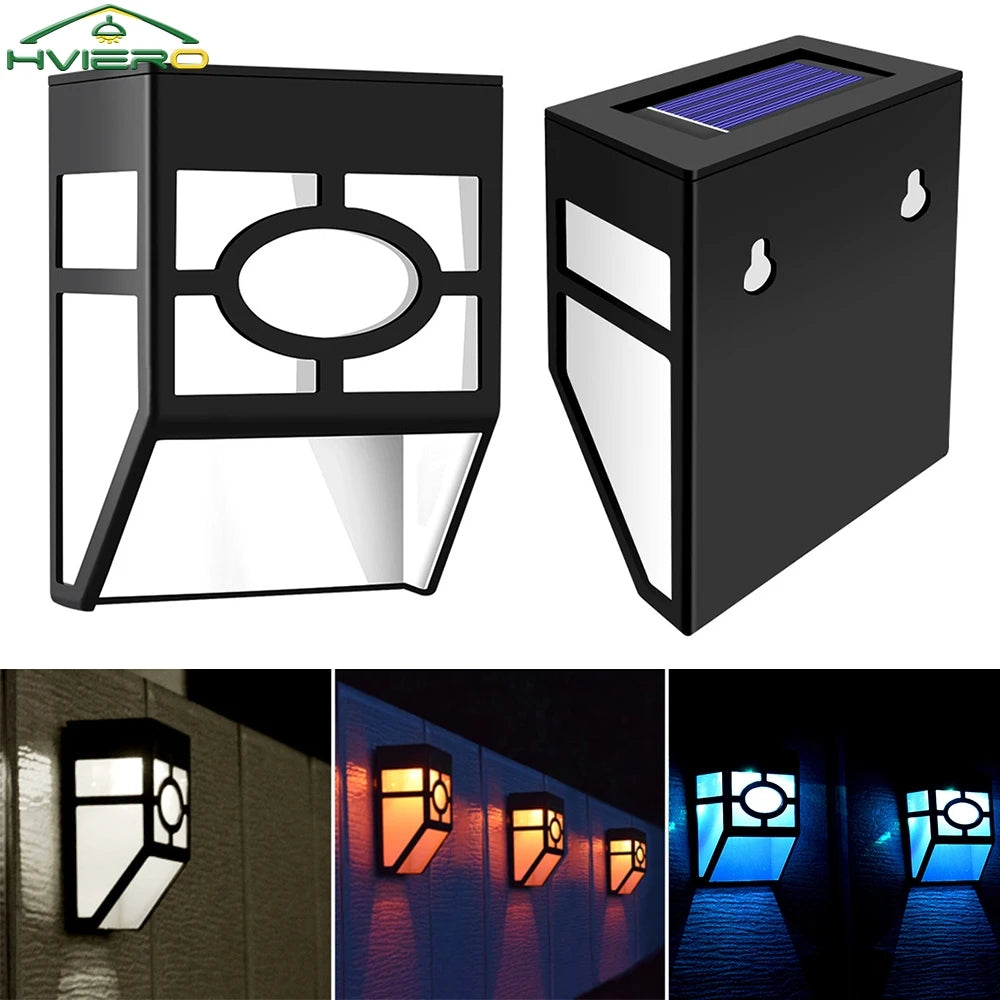 Vintage Solar Garden Lights & Retro Wall Lamps