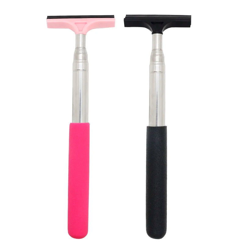 Telescopic Car Rearview Mirror Wiper & Glass Squeegee