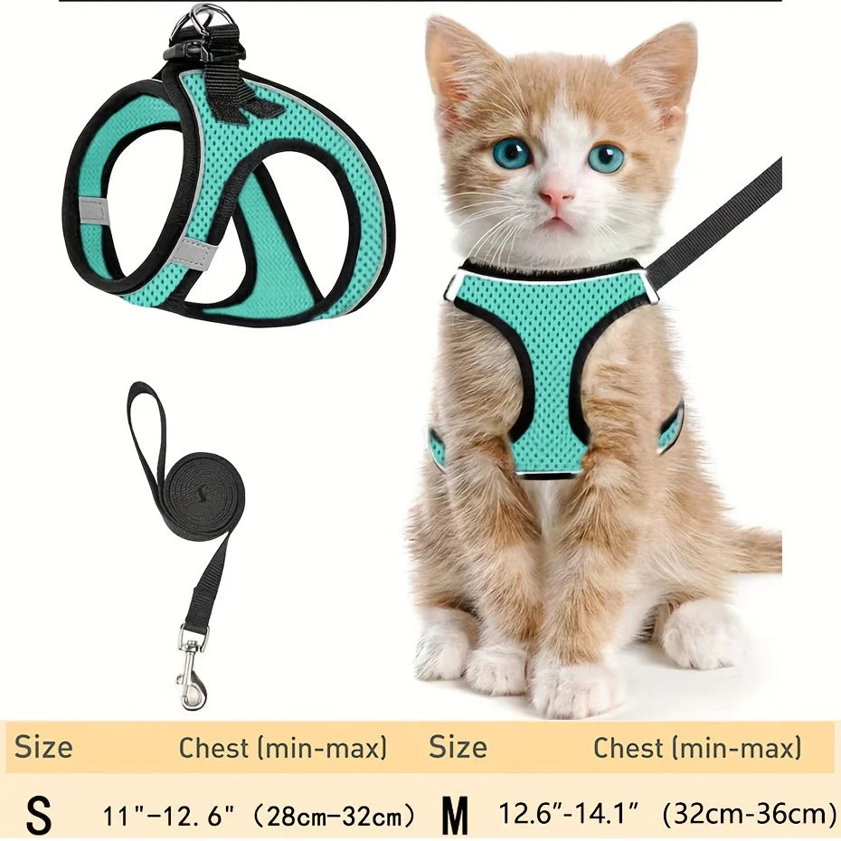 Premium Escape-Proof Cat Harness & Leash Set