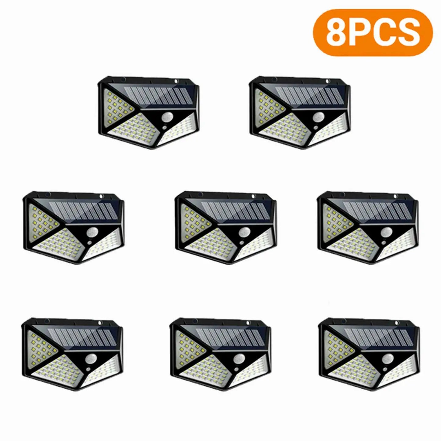 100 LED Solar Motion Sensor Security Light