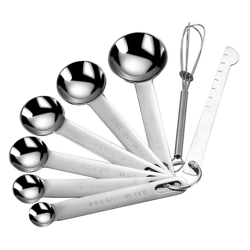 Premium Stainless Steel Measuring Spoon Set
