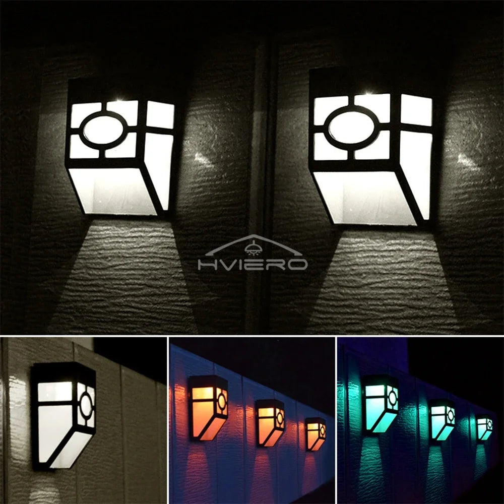Vintage Solar Garden Lights & Retro Wall Lamps