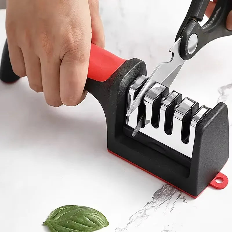 Professional 4-Stage Kitchen Knife Sharpener