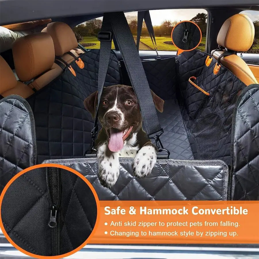Premium Waterproof Dog Car Seat Cover Hammock