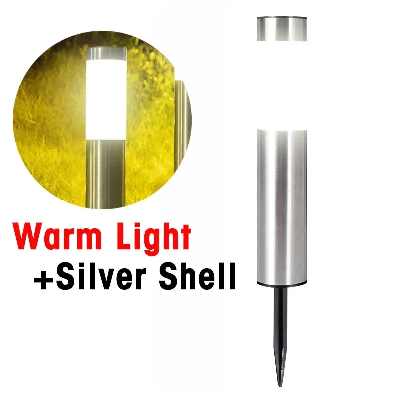 Stainless Steel Solar LED Pathway Lights
