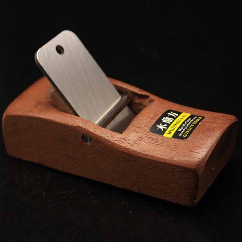 Inch Mini Wooden Block Plane with Carbon Steel Blade