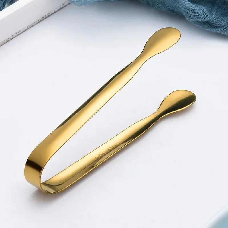 Premium Mini Stainless Steel Serving Tongs
