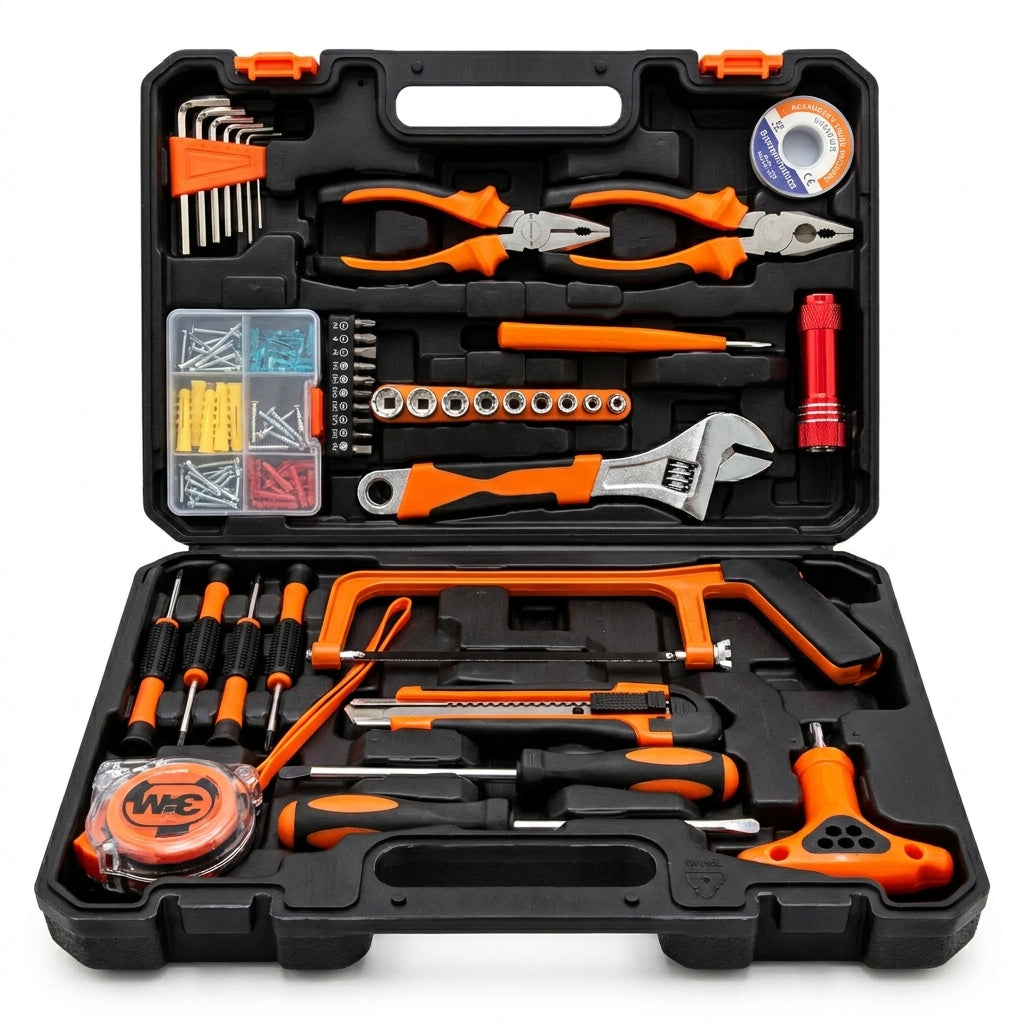 82-Piece Home Tool & Hardware Kit