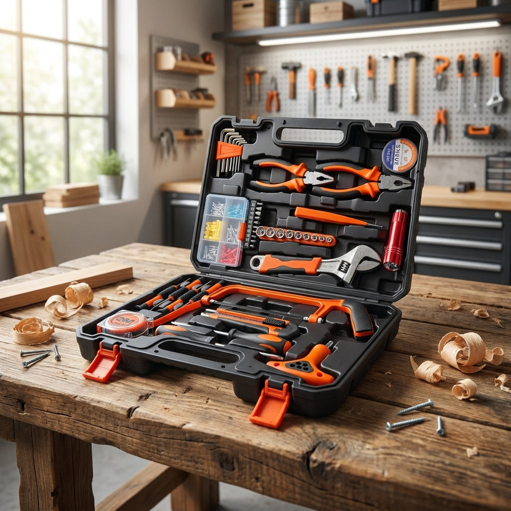 82-Piece Home Tool & Hardware Kit